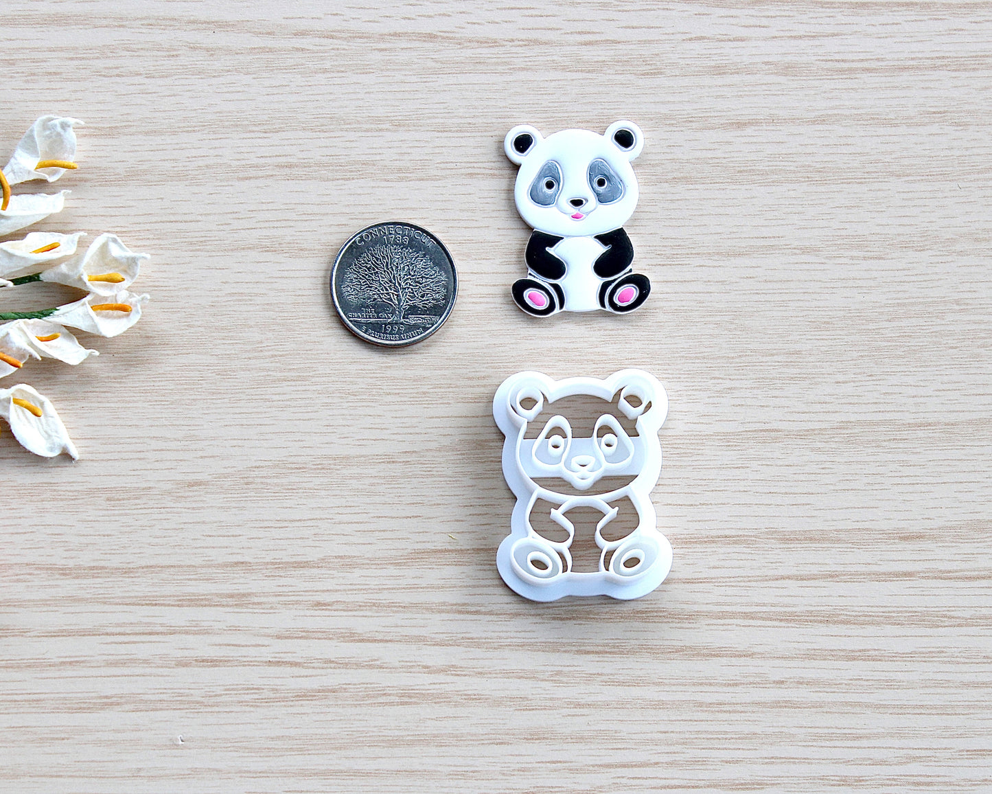 Panda and Bamboo Cutter Set