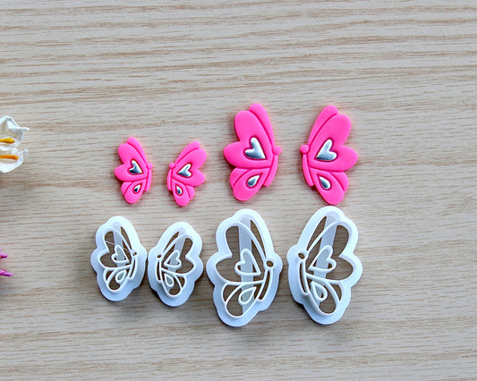 Heart Wing Butterfly Cutter